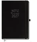 H&auml;fft Taschenkalender Wochen-Notiz-Timer Classic A5 2027