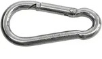 SWG Karabiner Feuerwehrkarabinerhaken Stahl galvanisch verzinkt 680 154 880 75
