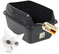 GarPet Katzentoilette Offene Katzentoilette mit hohem Rand &ndash; XXL...