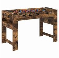 vidaXL Tischfu&szlig;ballspiel, Tischfu&szlig;balltisch Ger&auml;ucherte Eiche 125 x 60,5 x...
