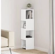 vidaXL Eckschrank Eckschrank 25,5x25x102cm Holzwerkstoff