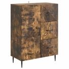 vidaXL Sideboard Sideboard Ger&auml;ucherte Eiche 66 x 34,5 x 89,5 cm Holzwerkstoff...