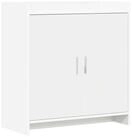 vidaXL Sideboard Sideboard Wei&szlig; 72 x 36 x 80 cm Holzwerkstoff (1 St)