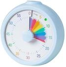 relaxdays K&uuml;chentimer Visueller Timer Regenbogen blau
