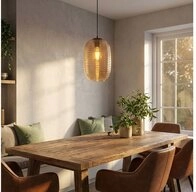 GLOBO LIGHTING LED Pendelleuchte, Leuchtmittel inklusive, Warmwei&szlig;, LED