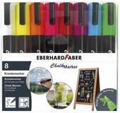 Eberhard Faber Kreidemarker EBERHARD FABER Kreidemarker Chalk Marker 8 Farben 1...