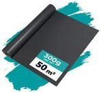 Scorprotect&reg; Malervlies Abdeckpappe grau 1,15 x 43 m PE beschichtet Rolle 50...