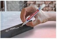 edding Permanentmarker 10x EDDING 8046-049 Lackmarker Ready industry pen wei&szlig;