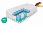 Taschenfederkernmatratze Premium Kokos, 140x200, 160x200, 180x200 cm & weitere