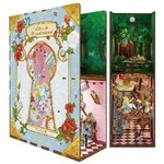 Tonecheer Kreativset Book Nook Alice im Wonderland TQ128, (184-tlg., DIY Book...