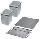 SO-TECH&reg; M&uuml;lltrennsystem Ninka Abfalltrennsystem eins2vier Eimer Set 2x 13,5L