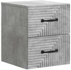 vidaXL Nachttisch 34,5 x 33 x 40 cm Nachttisch h&auml;ngend Nachtschrank...