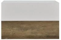 en.casa Nachtschrank &raquo;Oslo&laquo; in 2er Set mit Schublade 46x30x15cm...