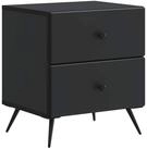vidaXL Nachttisch 43 x 34,5 x 47,5 cm Nachttisch Nachtschrank Nachtkommode...