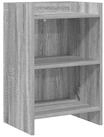 vidaXL Nachttisch Nachttische Grau Sonoma 40 x 30 x 60 cm Holzwerkstoff (1-St)