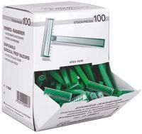 DocMed Einwegrasierer Scharfe Einmal-Rasierer, Spar Set, 100-tlg., weniger