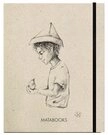 matabooks Notizbuch Schweizer Broschur ""Fallenbird""" (black, carton)"