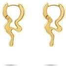 Liebeskind Berlin Paar Creolen Schmuck Geschenk Edelstahl Ohrringe The Melting