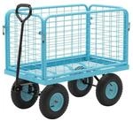 Hillvert Bollerwagen 400kg Transportwagen Gartenwagen Plattformwagen...