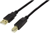 LogiLink &reg; USB 2 Aktives Repeater- Anschlusskabel, 10m UA0264 USB-Kabel,...