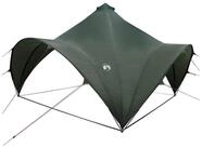 vidaXL Kuppelzelt 400 x 400 x 320 cm Party-Zelt Armeegr&uuml;n 400x400x320 cm...