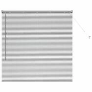 Rollo Venezianische Jalousien Silber 130 x 130 cm Aluminium, vidaXL