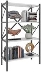 VCM Standregal B&uuml;cherregal Insasi H. 121x B. 66 x T. 34 cm