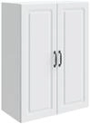 vidaXL H&auml;ngeschrank 66 x 34,5 x 90 cm H&auml;ngeschrank Wandschrank Wei&szlig;...