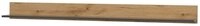 Lomadox Wandregal CRISP-61, Wandboard in Wotan Eiche Nb. mit Absetzungen in...
