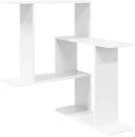 vidaXL Regal Wandregal Wei&szlig; 67 x 67 x 87 cm Holzwerkstoff, 1-tlg.