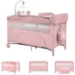 Kikkaboo Baby-Reisebett Nighty Night 2 Ebenen, Wickelauflage, Spielbogen mit...