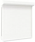vidaXL Fensterladen Rollladen Wei&szlig; 130 x 140 cm Aluminium und Polyurethan, BxH: