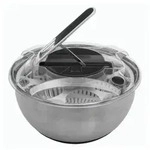 5five Simply Smart Salatschleuder mit Hebel, 3.5 Liter