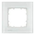 SIEMENS Klemmen Siemens Dig.Industr. miro Glas Rahmen 5TG1201-1