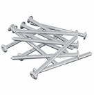 vidaXL Schraube, Schraube 1200 pcs Silber M6 x 85 mm Stahl