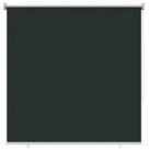 Rollo Au&szlig;enrollo 90% UV-Block Dunkelgr&uuml;n 160 x 140 cm HDPE, vidaXL