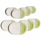 Ritzenhoff & Breker Servierplatte Trio Servierplatten 8er Set, Steinzeug,...