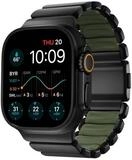 Nomad Smartwatch-Armband Stratos Band Titanium 49mm Forest