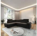 Masseno Ecksofa ALVORO mit Schlaffunktion L-Form, Sofa mit Bettkasten