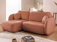 S-Style M&ouml;bel Ecksofa L- Form Candy mit Schlaffunktion und Stauraum aus