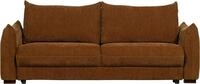 WOOOD Schlafsofa Jonne Strukturbezug mit Schlaffunktion, H 92 x B 233 x T 105...