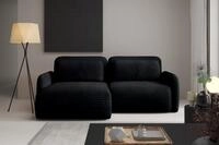Fun M&ouml;bel Ecksofa Schlafsofa SIMONE mit Ottomane in Stoff Ambience, ausziehbare