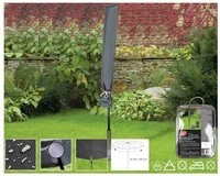 Boni-Shop Sonnenschirm-Schutzh&uuml;lle Schutzh&uuml;lle Schirm, Deluxe...