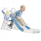 AIYAPLAY Rutscher Kinder Rutsche mit Raketen-Design, Leiter, Rutsche,...