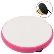 vidaXL Gymnastikmatte Aufblasbare Gymnastikmatte mit Pumpe 100x100x10 cm PVC...