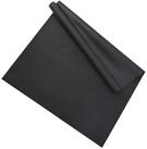 vidaXL Bodenmatte Sport Schutzmatte Schwarz 213 x 152 x 0,6 cm Hochdichtes PVC...