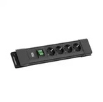 Bachmann CONNECTUS 4xCEE7/3 Steckdosenleiste (Kabell&auml;nge 2 m), 1xSchalter 2,0m