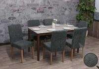MCW Esszimmerstuhl Littau-CH-6 (Set, 6 St), Stuhlbeine aus Massivholz,...