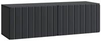 vidaXL TV-Schrank 98 x 31 x 30 cm Wandmontierter TV-Schrank Schwarz 98x31x30 cm