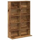 vidaXL Schranksystem CD Regal Altholz 65 x 23,5 x 97,5 cm Holzwerkstoff (1-St)